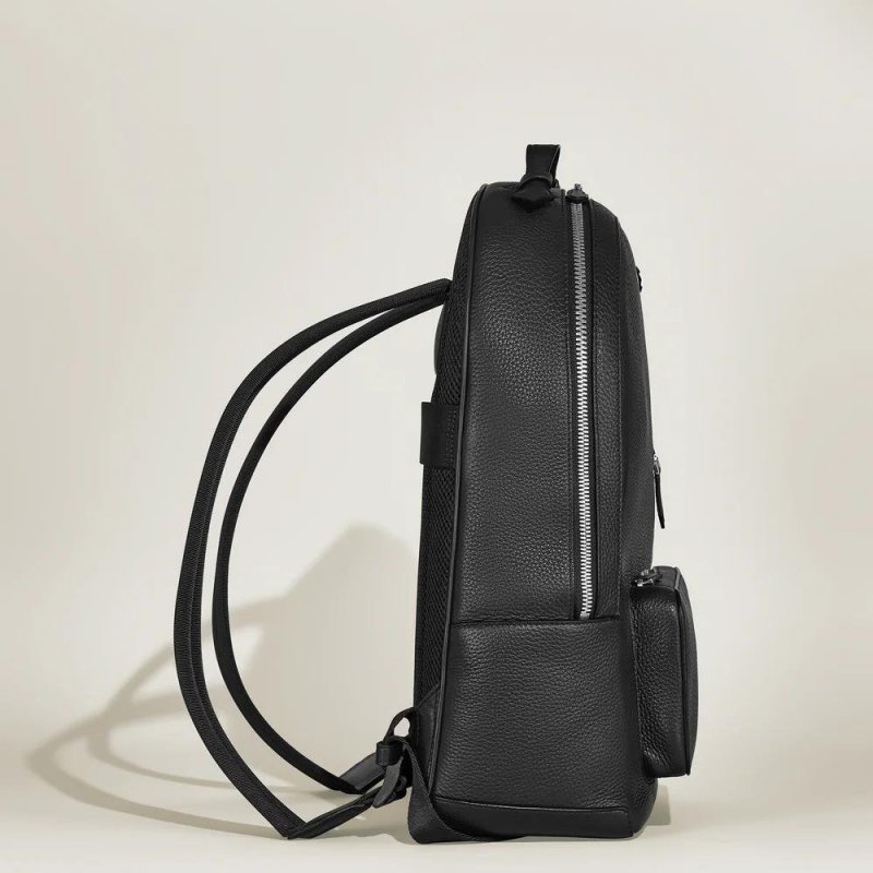 Montblanc - Zaino Grain - Pelle Granulata - Nero