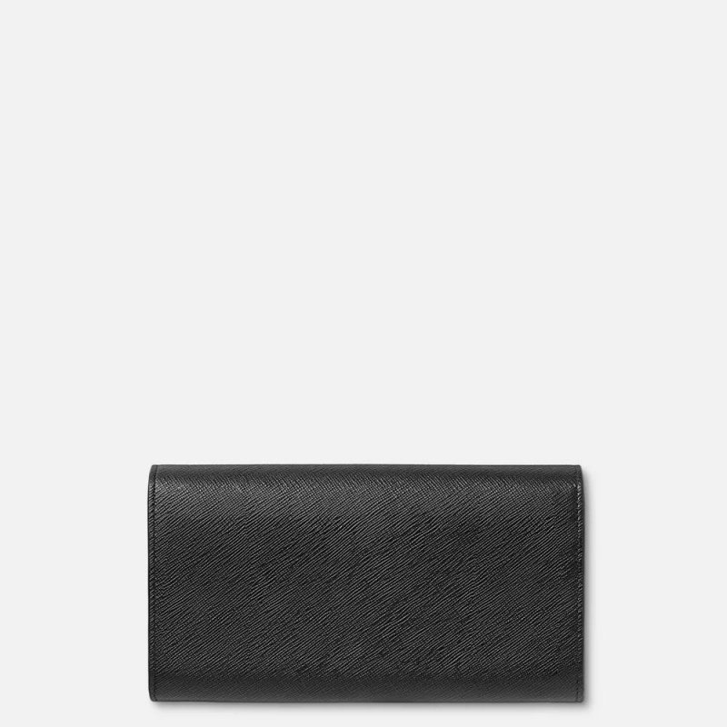 Montblanc - Portafoglio Continental Sartorial - Nero - Pelle