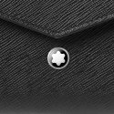 Montblanc - Portafoglio Continental Sartorial - Nero - Pelle