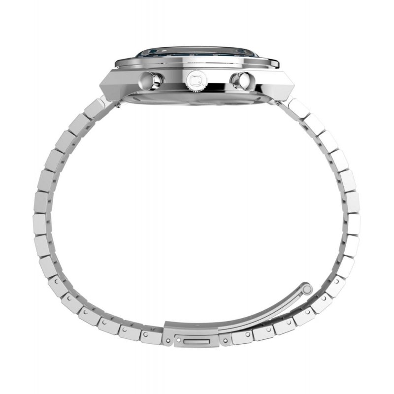 Timex - Orologio Chronograph Q - Acciaio Inox - 40 Mm