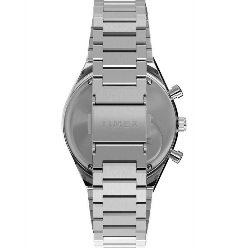 Timex - Orologio Chronograph Q - Acciaio Inox - 40 Mm