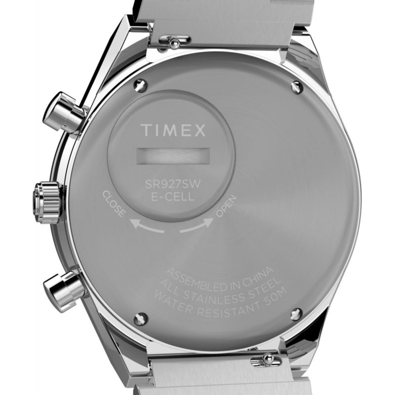 Timex - Orologio Chronograph Q - Acciaio Inox - 40 Mm
