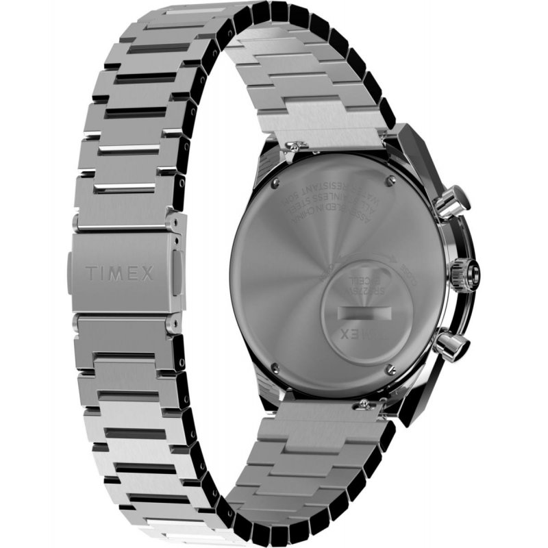 Timex - Orologio Chronograph Q - Acciaio Inox - 40 Mm