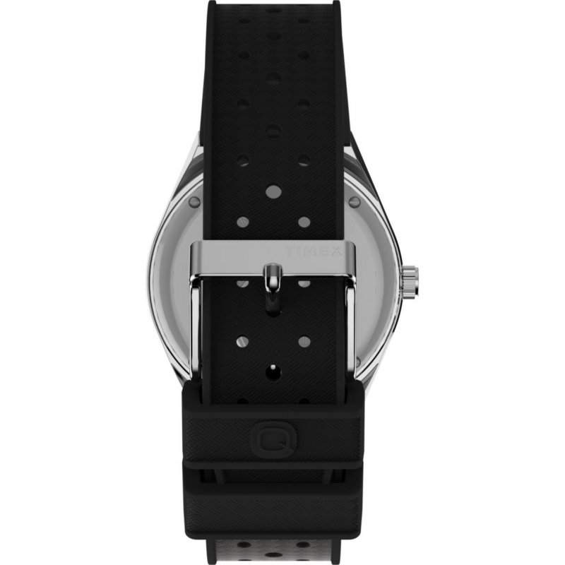 Timex - Orologio Q Timex - Cinturino Gomma - 38 Mm
