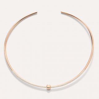 Pomellato - Collana Choker Together - Oro Rosa - Diamanti