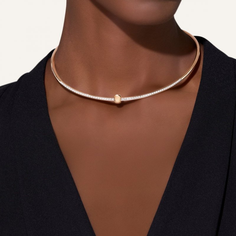 Pomellato - Collana Choker Together - Oro Rosa - Diamanti