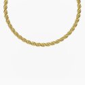 Kidult - Bracciale Componibile - Acciaio Dorato - Catena Corda