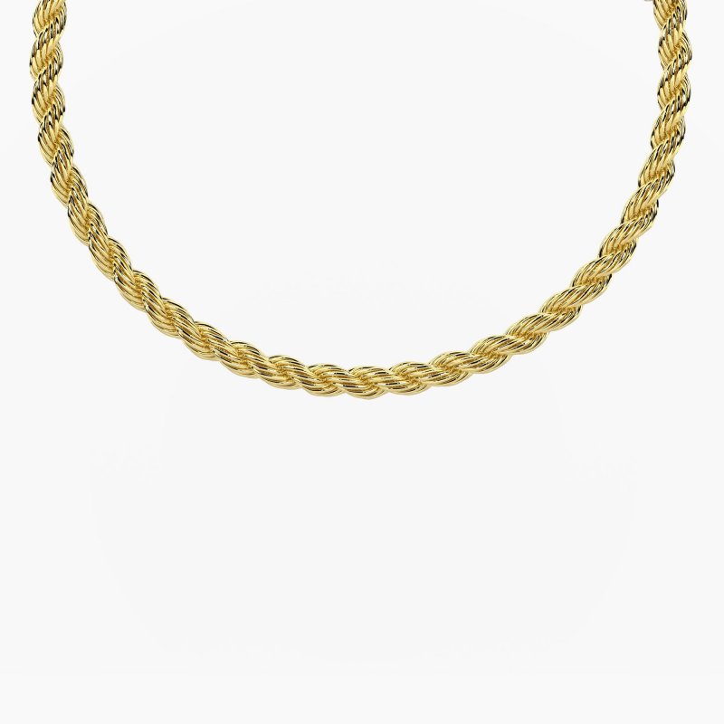 Kidult - Bracciale Componibile - Acciaio Dorato - Catena Corda