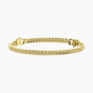 Kidult - Bracciale Componibile - Acciaio Dorato - Catena Groumette