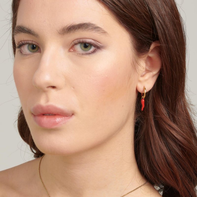 Brosway - Orecchino Chakra - Acciaio - Oro 14K