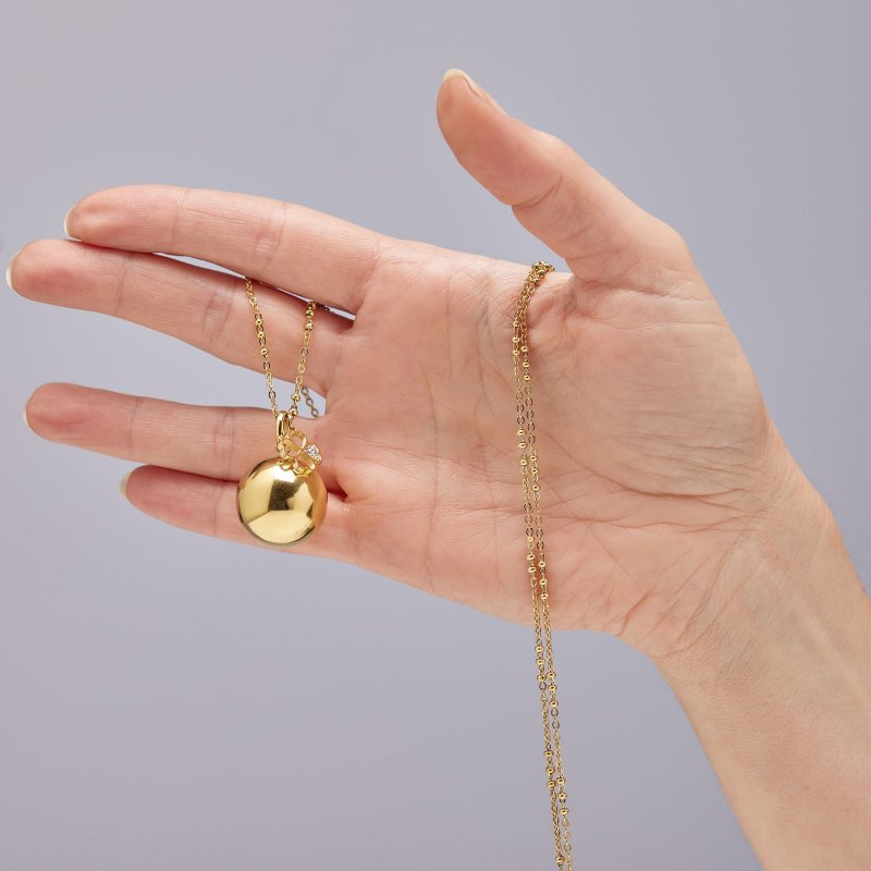 Brosway - Collana Chakra Famiglia - Quadrifoglio - Oro