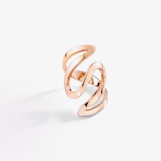Dada Arrigoni - Anello Ivy - Oro Rosa 18K - Diamante