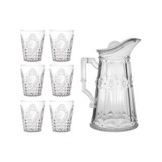 Baci Milano - Set Bicchieri E Brocca - Baroque & Rock
