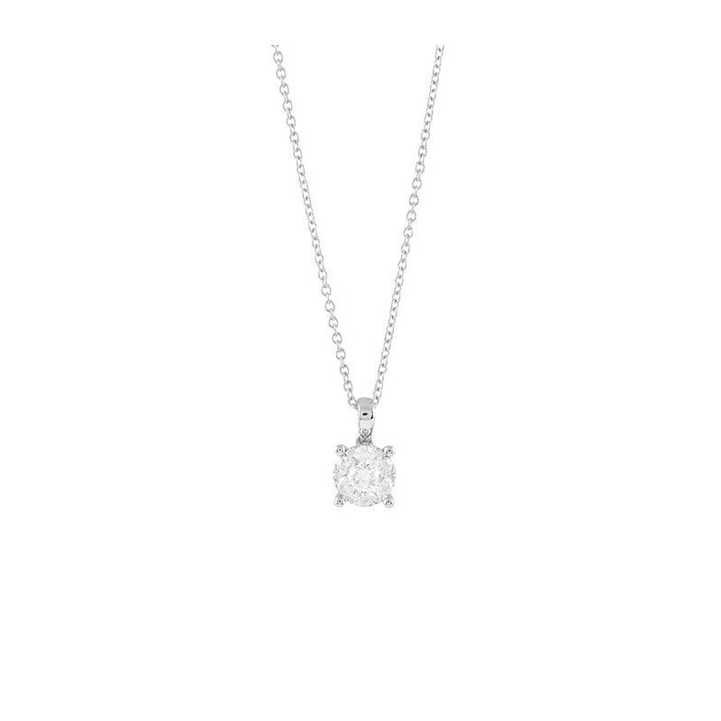 Salvini - Collierino In Oro Bianco - Diamante - Aura