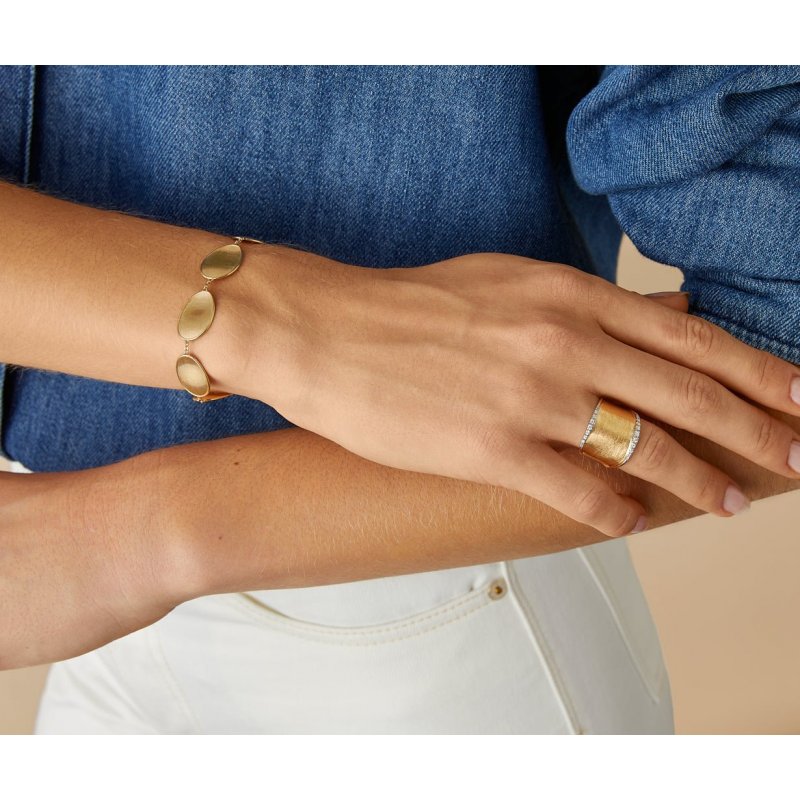 Marco Bicego - Bracciale Con Foglie D'Oro - 18Kt