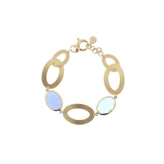 Aquaforte - Bracciale Caramelle - Paste Vitree Blu