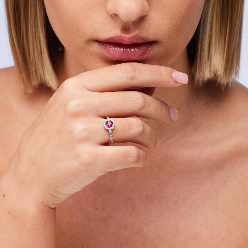 Brosway - Anello Fancy - Argento - Zirconi Ruby