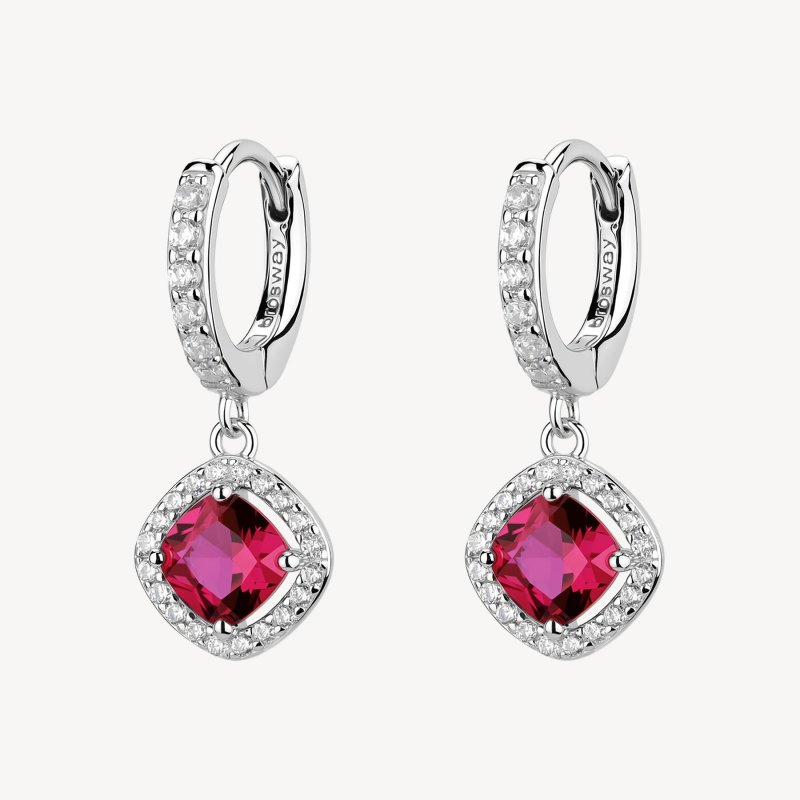 Brosway - Orecchini Fancy - Argento Zirconi Ruby