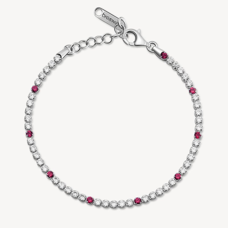 Brosway - Bracciale Fancy - Argento - Zirconi Ruby