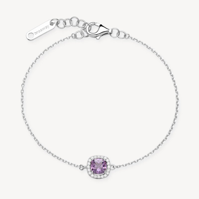 Brosway - Bracciale Fancy - Argento - Zirconi Magic Purple