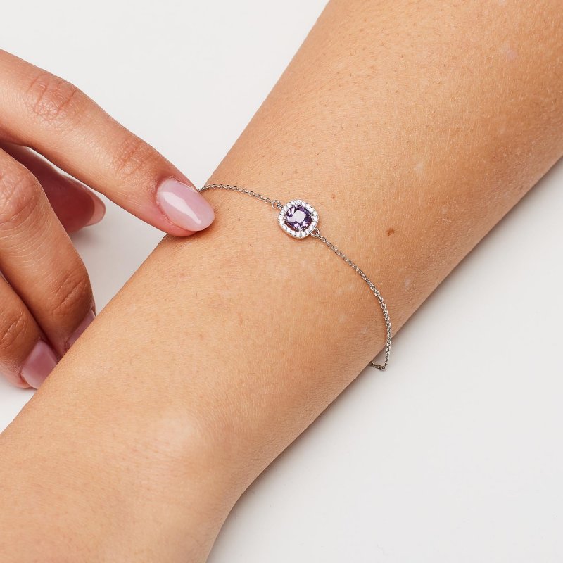 Brosway - Bracciale Fancy - Argento - Zirconi Magic Purple