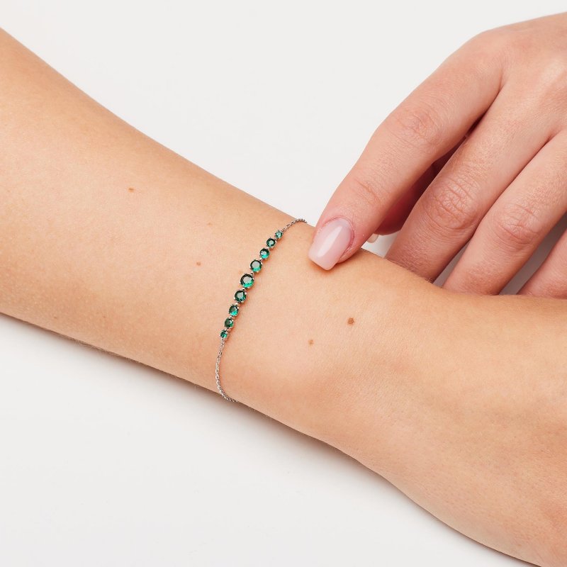 Brosway - Bracciale Fancy - Argento - Zirconi Life Green