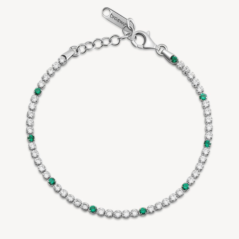 Brosway - Bracciale Fancy - Argento - Zirconi Life Green