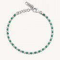 Brosway - Bracciale Fancy - Argento - Zirconi Life Green