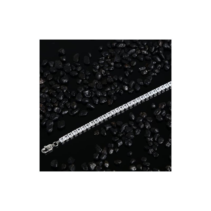 Sector - Bracciale Tennis - Uomo - Acciaio