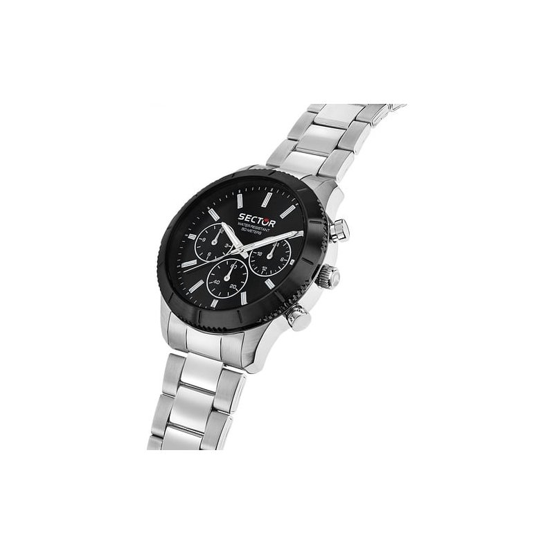 Sector - Orologio 270 - Uomo - Acciaio - Multifunzione