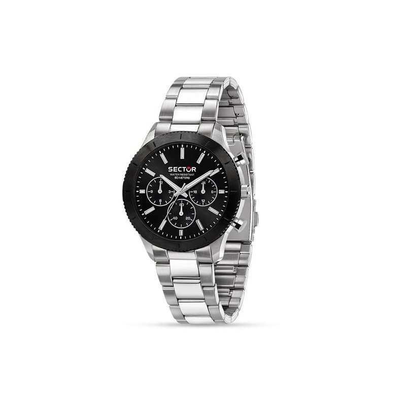 Sector - Orologio 270 - Uomo - Acciaio - Multifunzione