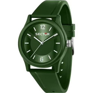 Sector - Orologio Ex-Q - Uomo - Verde - Plastica