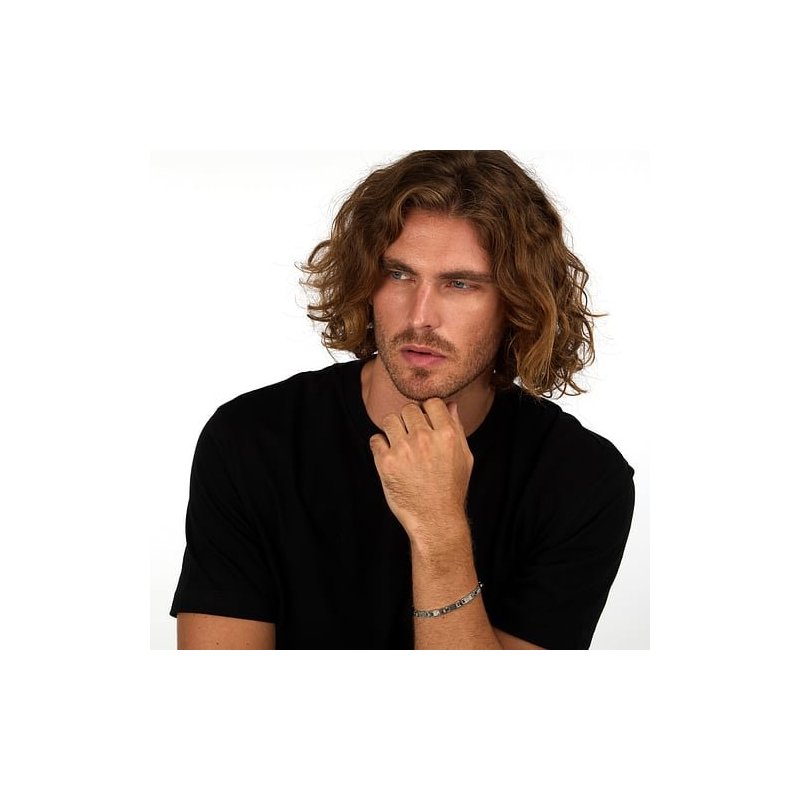 Sector - Bracciale Uomo - Basic - Acciaio E Smalto