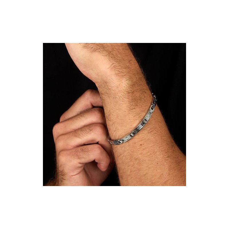 Sector - Bracciale Uomo - Basic - Acciaio E Smalto