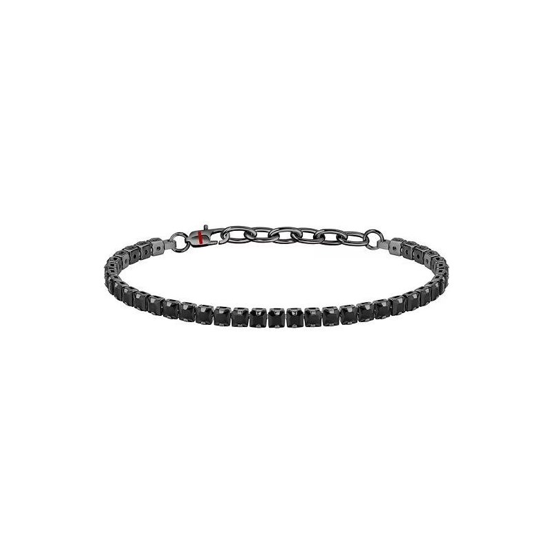 Sector - Bracciale Tennis - Uomo - Acciaio - Zirconi