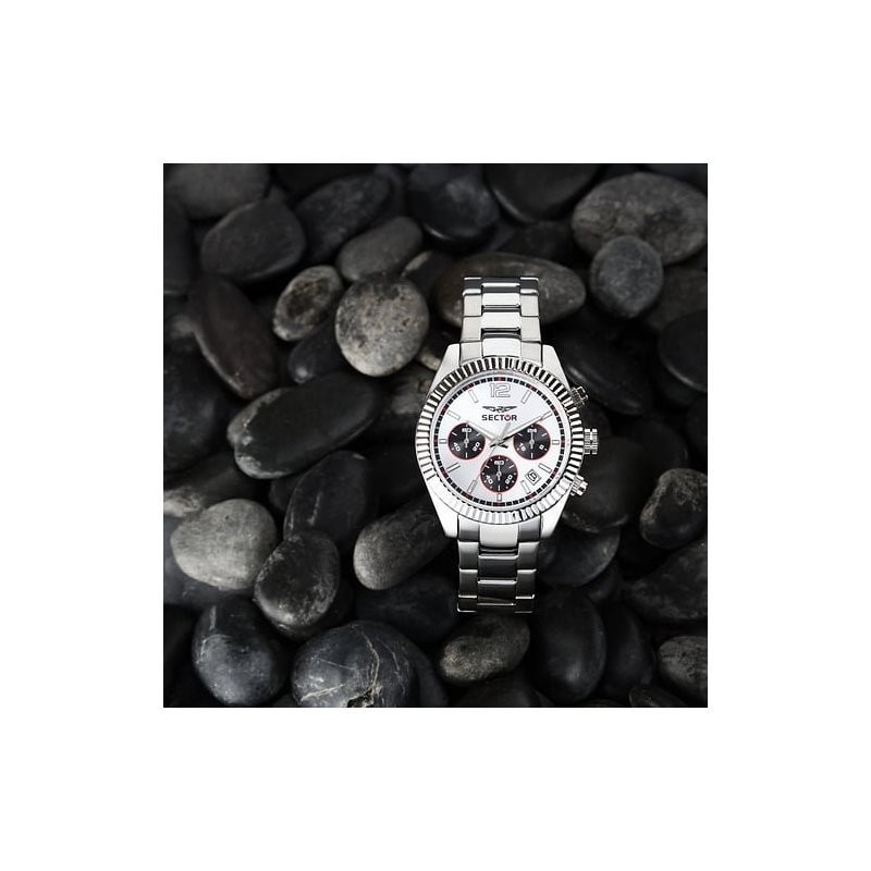 Sector - Orologio 240 - Cronografo Uomo - Acciaio