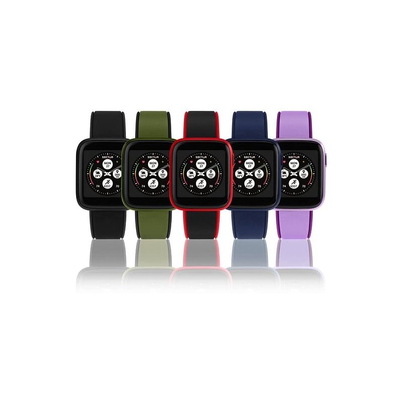 Sector - Orologio Smartwatch S-04 Colours - Unisex - Viola