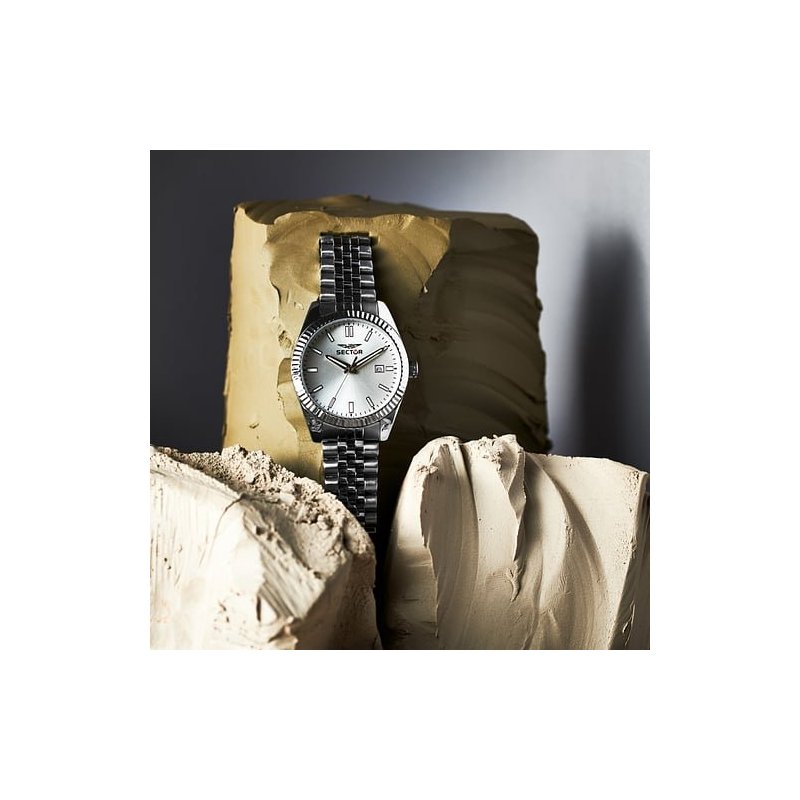 Sector - Orologio 240 - Uomo - Acciaio - Silver