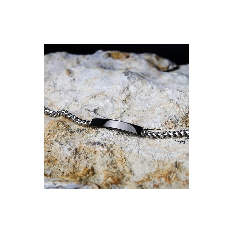 Sector - Bracciale Uomo - Catena Basic - Silver Nero