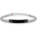 Sector - Bracciale Uomo - Catena Basic - Silver Nero