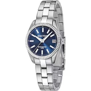 Sector 240 - Orologio Donna Multifunzione - Blu E Argento