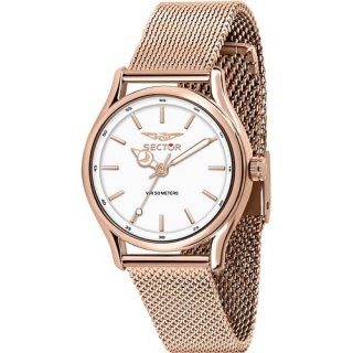 Sector - Orologio 660 Donna - Rose Gold - Bianco