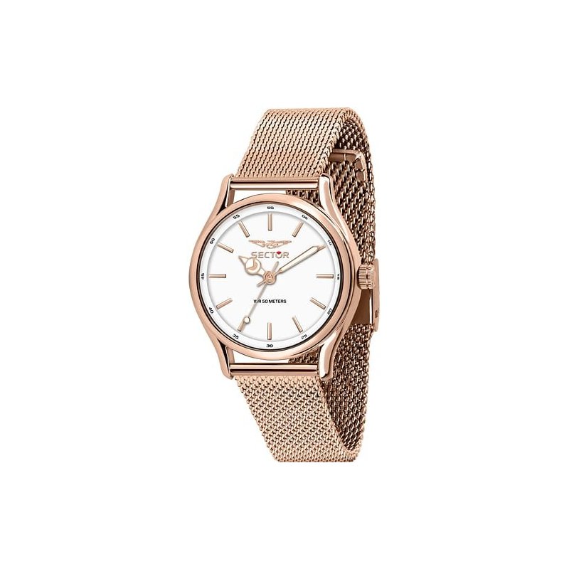 Sector - Orologio 660 Donna - Rose Gold - Bianco