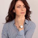 Sector - Orologio 660 Donna - Rose Gold - Bianco