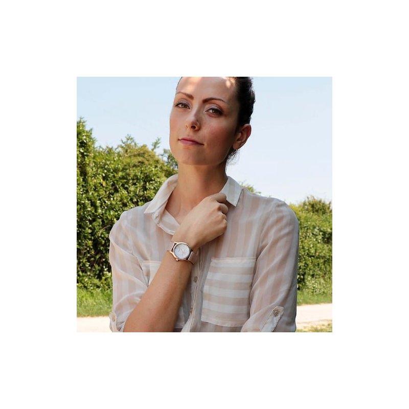 Sector - Orologio 660 Donna - Rose Gold - Bianco