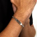 Sector - Bracciale Uomo Basic - Acciaio E Smalto