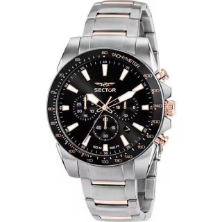 Sector - Orologio 450 - Cronografo Uomo - Acciaio