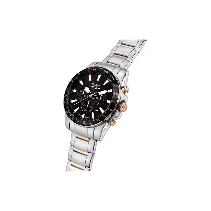 Sector - Orologio 450 - Cronografo Uomo - Acciaio