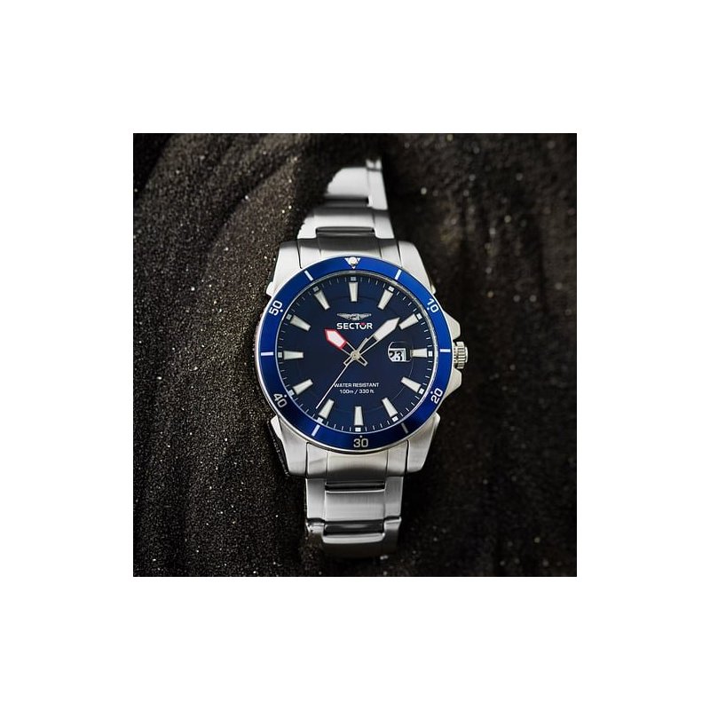 Sector - Orologio 450 - Uomo - Acciaio - 41Mm