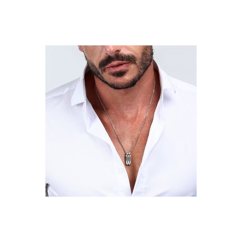 Sector - Collana Basic - Acciaio - Uomo